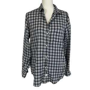 Grayson The Hero Plaid Button-up Shirt Size 4 or L Country Ranch Picnic Preppy